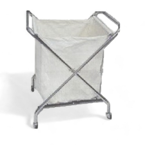 CARRO ROPA SUCIA EN FORMA DE TIJERA