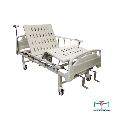 Cama Hospitalaria de 2 Manivelas De Lujo